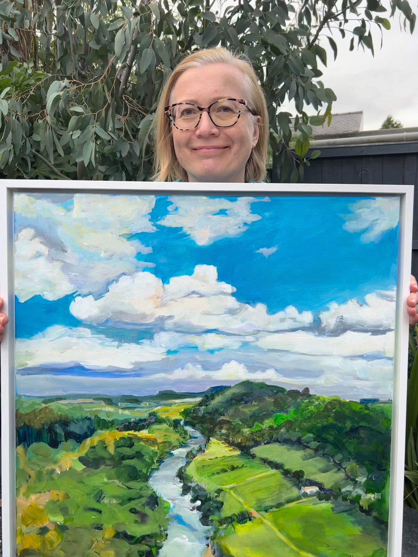 Symonds Yat in May original painting