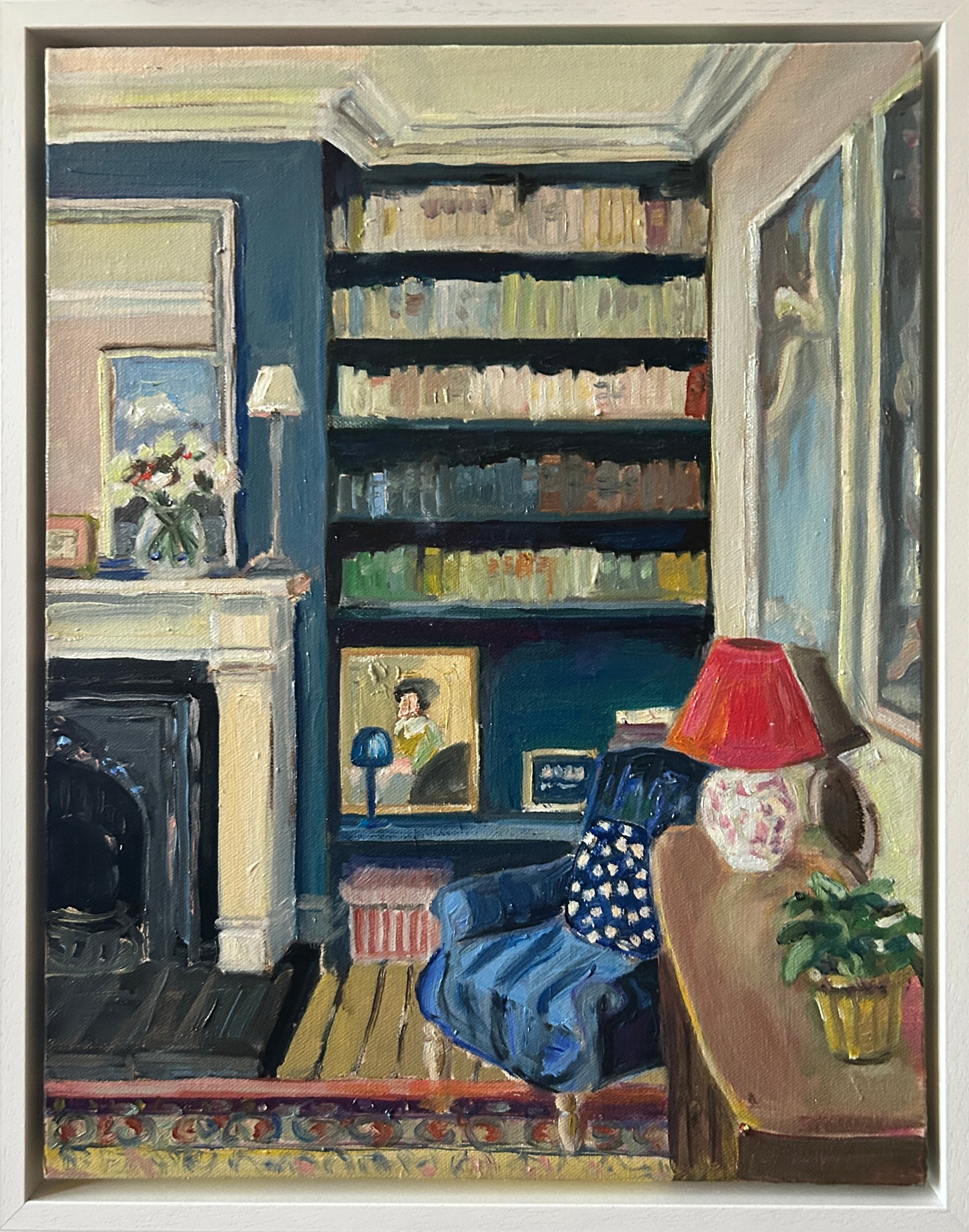 The Library Chorale original painting
