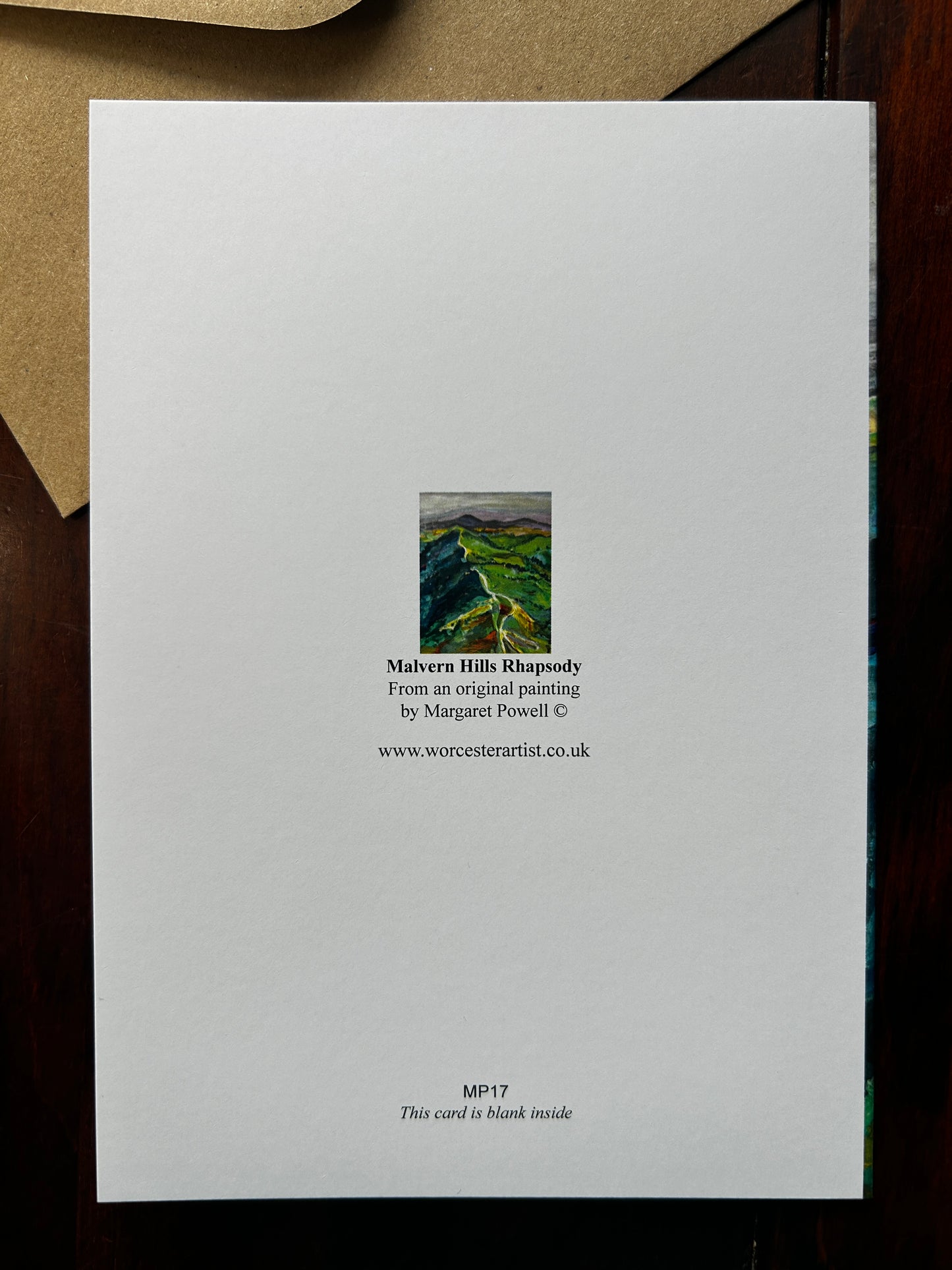 Malvern Hills Rhapsody - Greetings Card