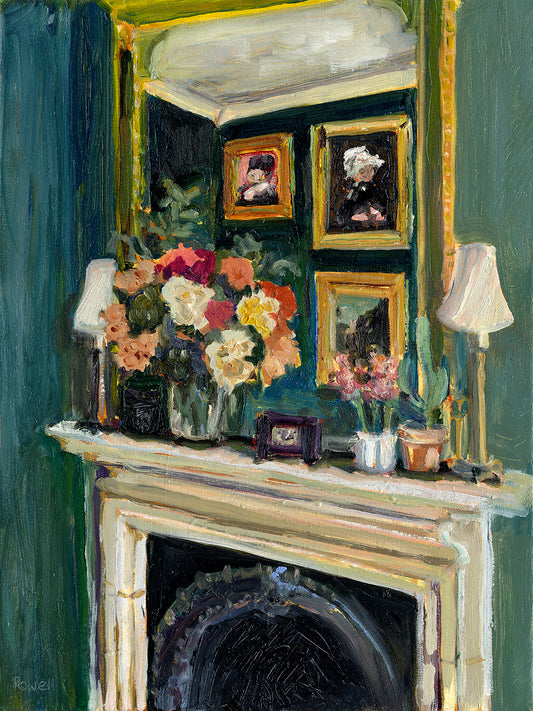 Piano Room Sonata original painting