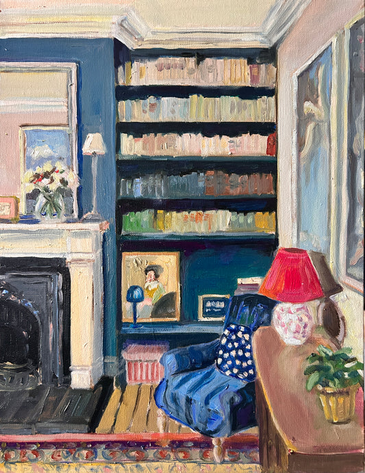 The Library Chorale original painting