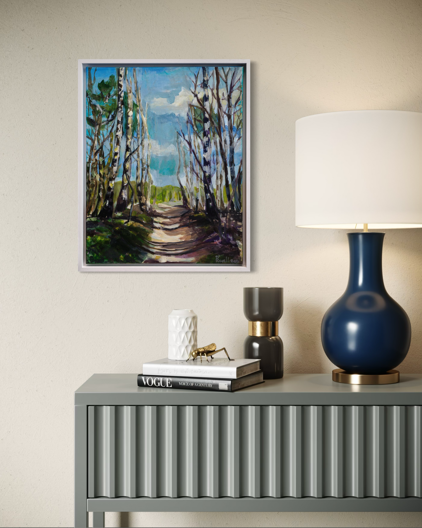 Spring Walk original painting