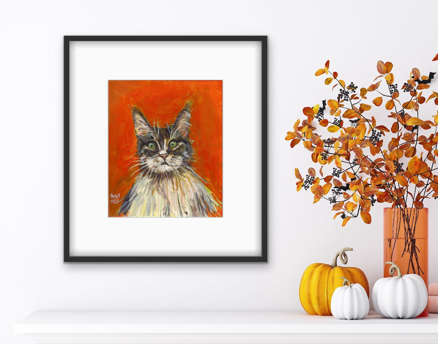Polly the Cat - Print
