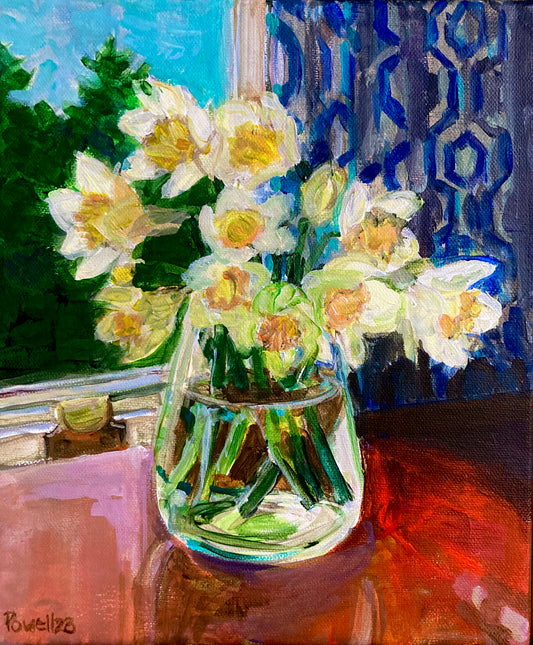 Daffodils: View from my Desk