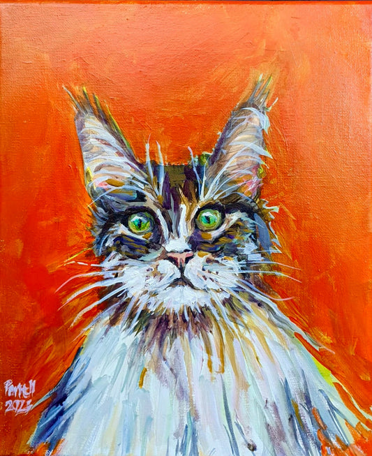 Polly the Cat - Print