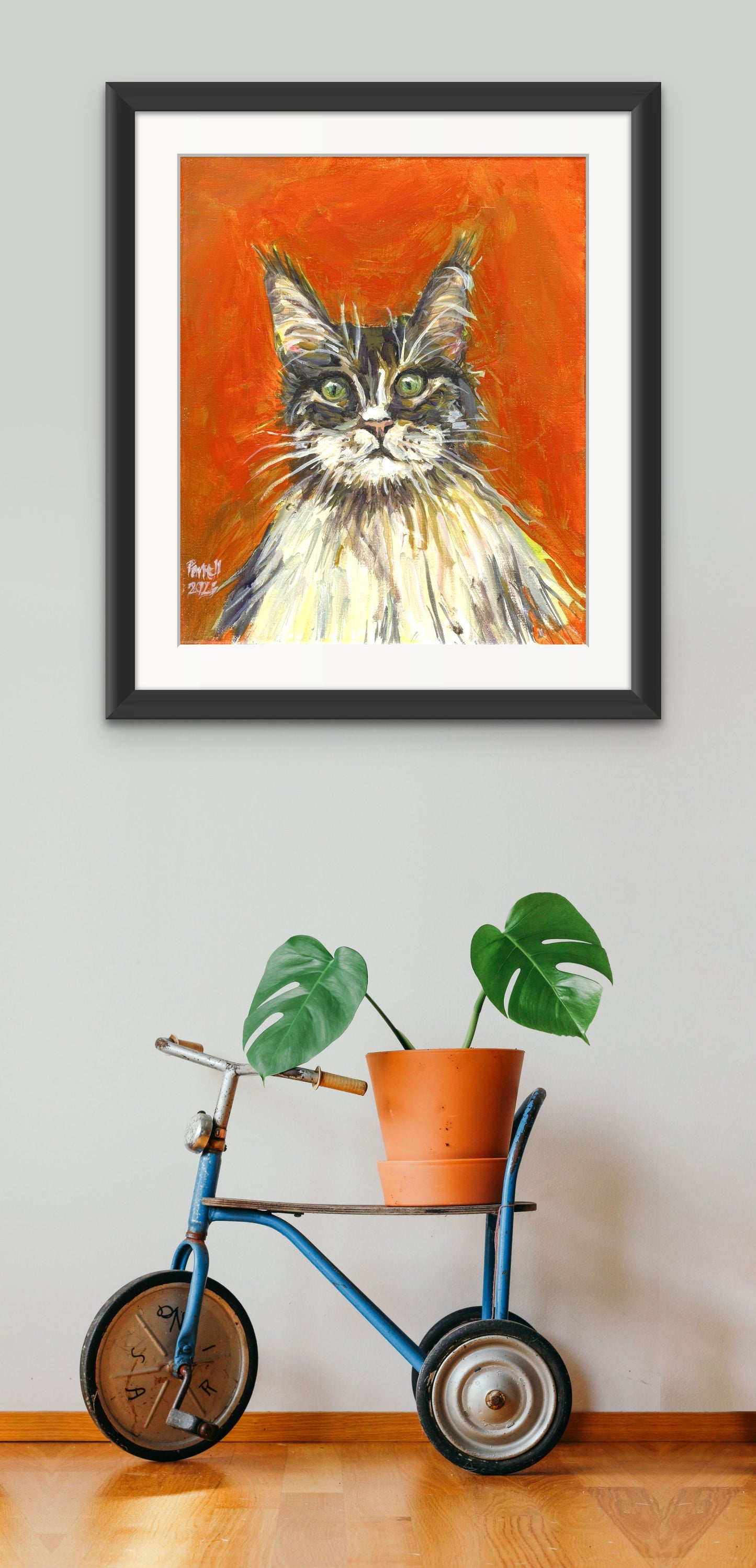 Polly the Cat - Print