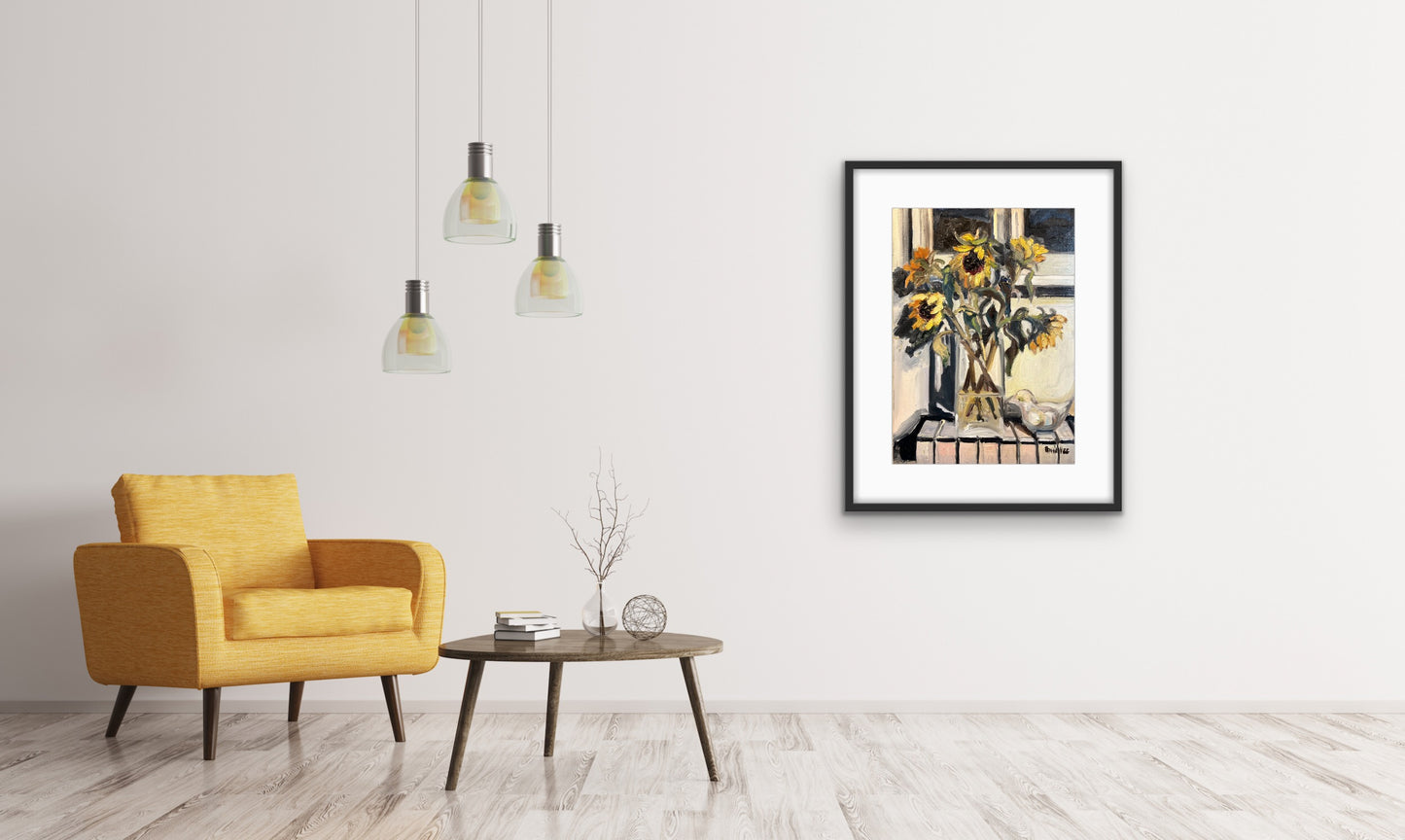 Goodbye to Sunflowers - Print