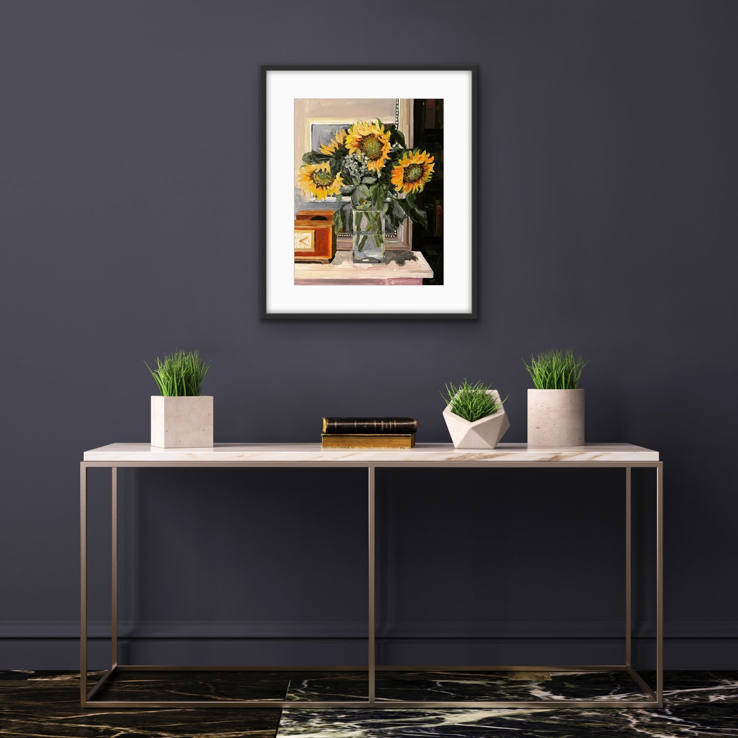 Still Life with Sunflowers - Print