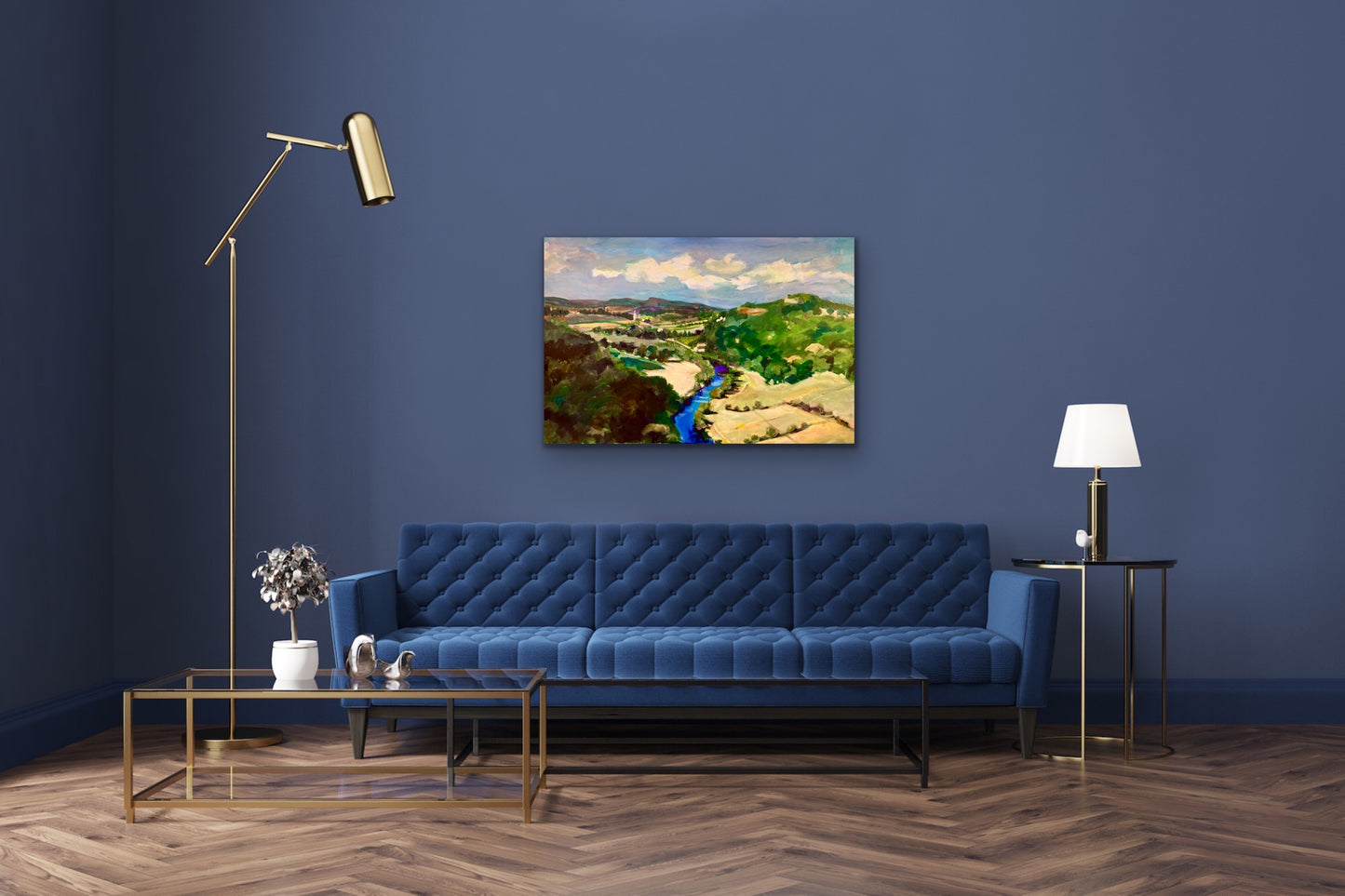 Symonds Yat wye river original painting