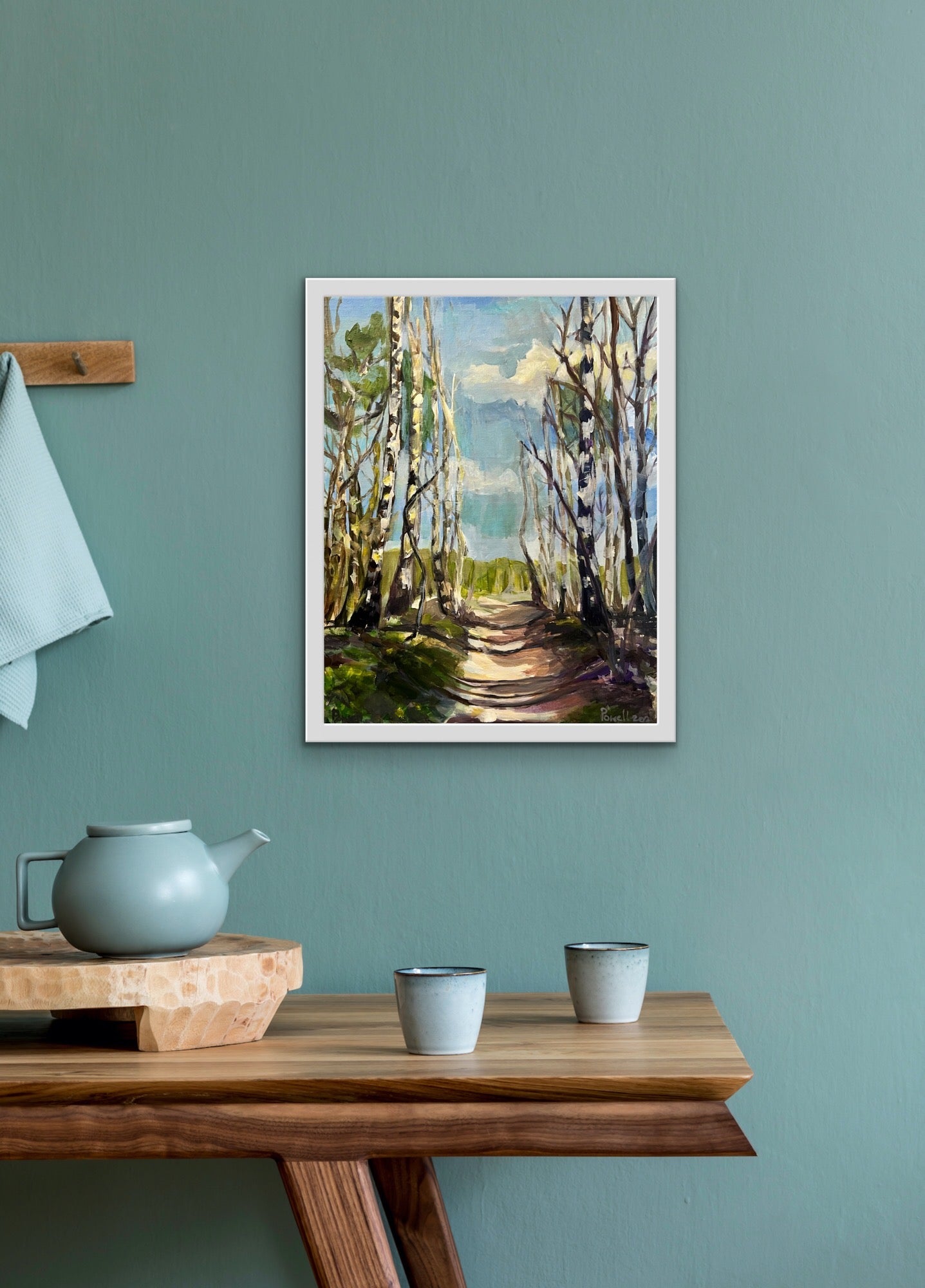 Spring Walk original painting