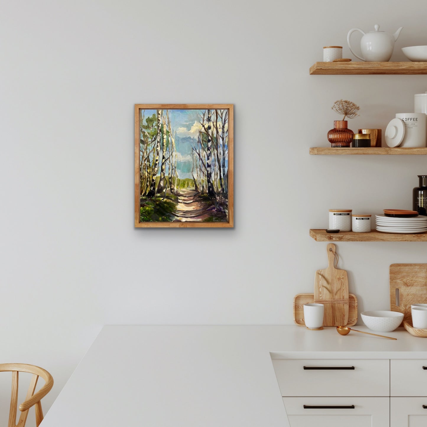 Spring Walk original painting