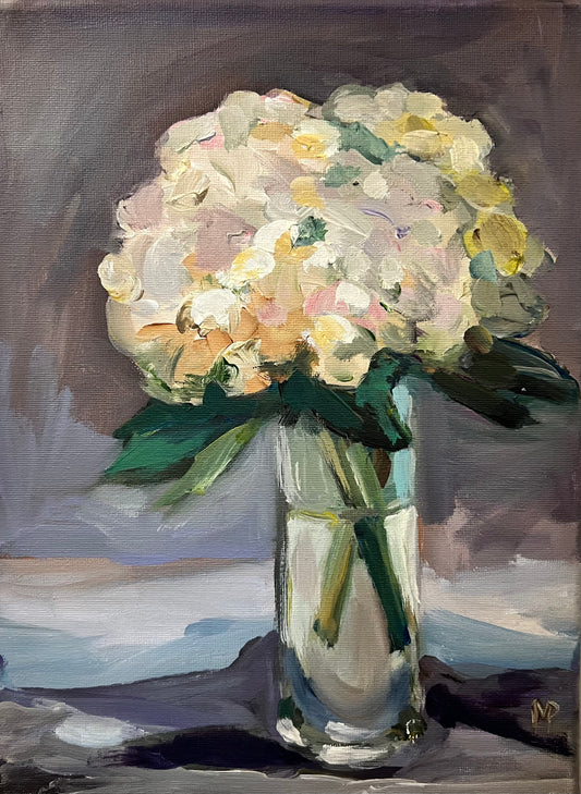 Hydrangea Study original painting