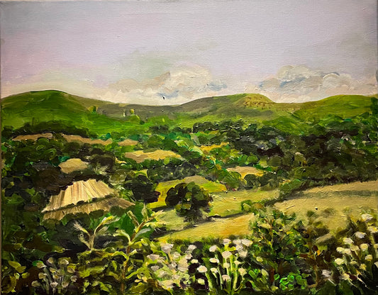 Hatterall Ridge on a June Afternoon original painting