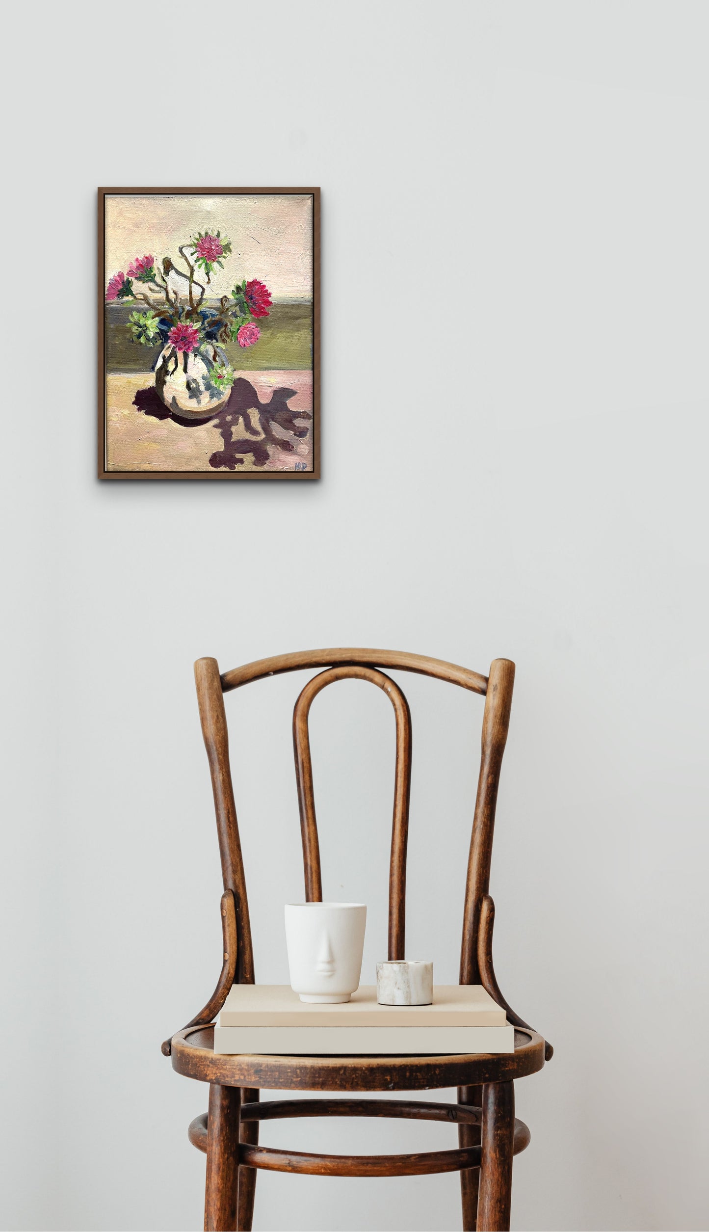 Goodbye to Asters original painting