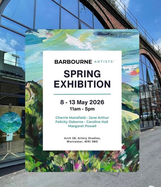 Behind the Scenes: Getting Ready for the Barbourne Artists’ Spring Exhibition