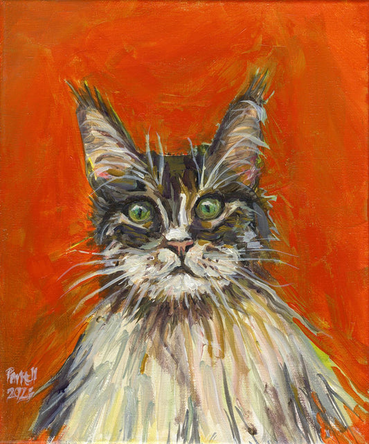 From Photo to Canvas: The Journey of a Custom Pet Portrait Commission