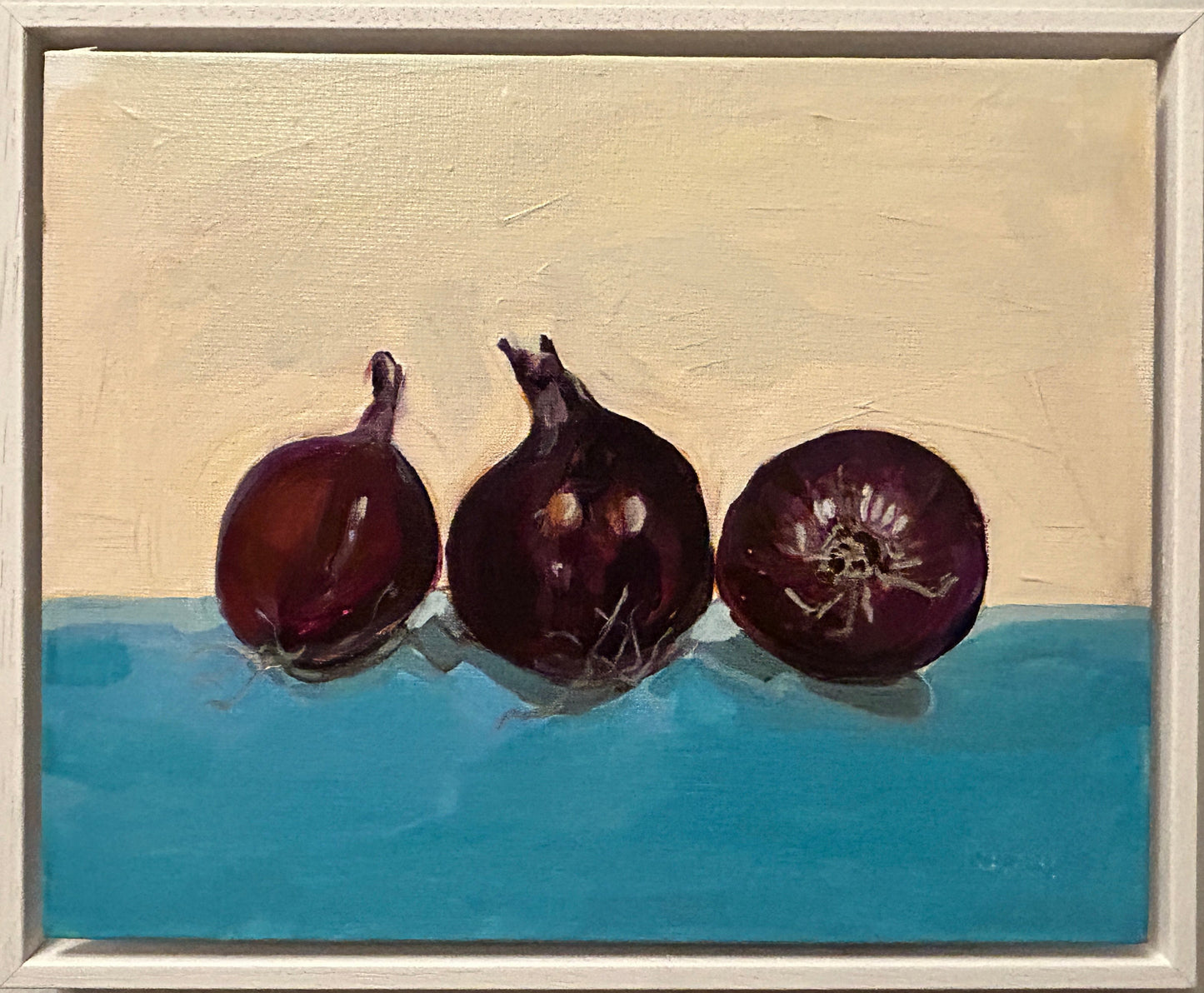 Three Sisters onion original painting
