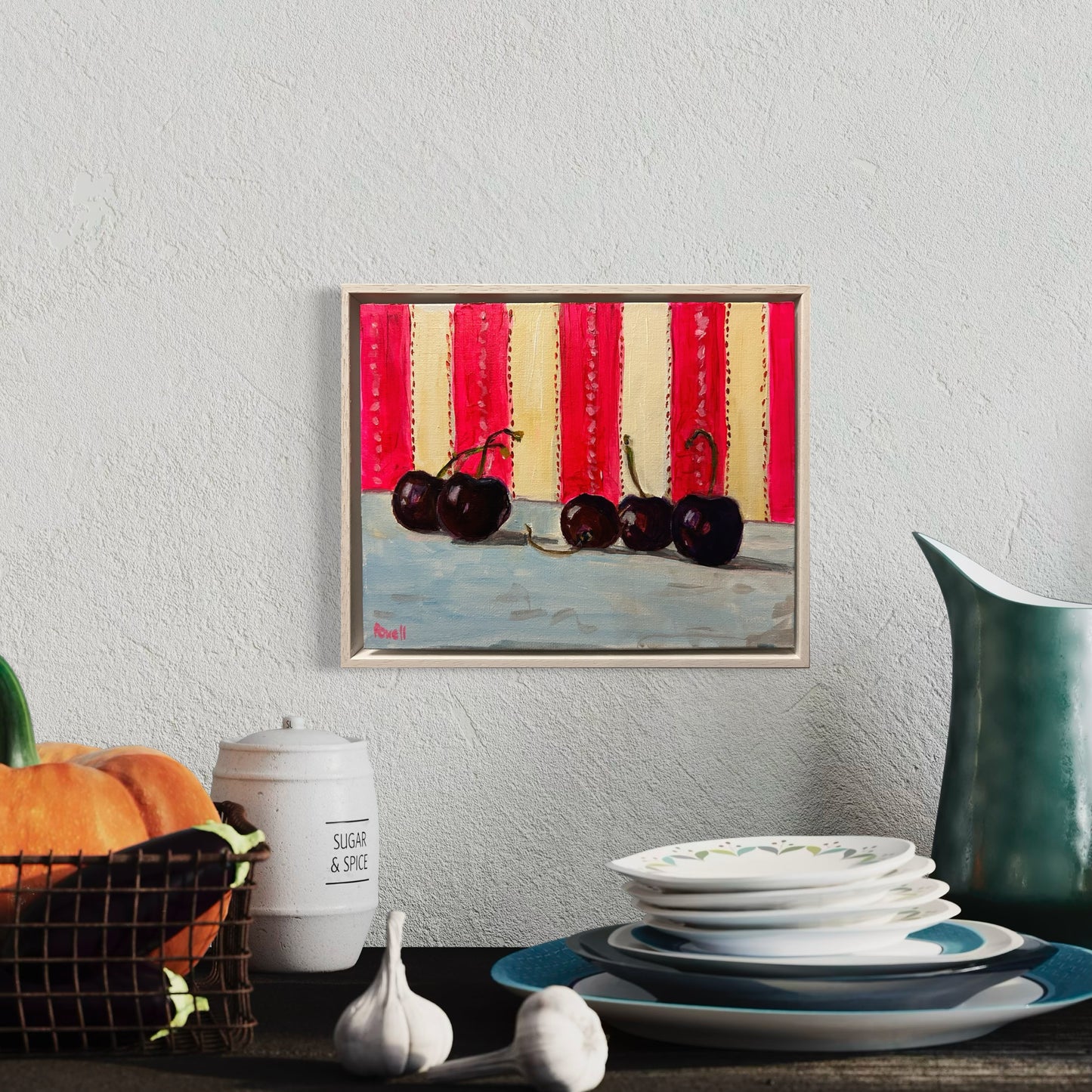 Cherrie, moi? Cherry original painting