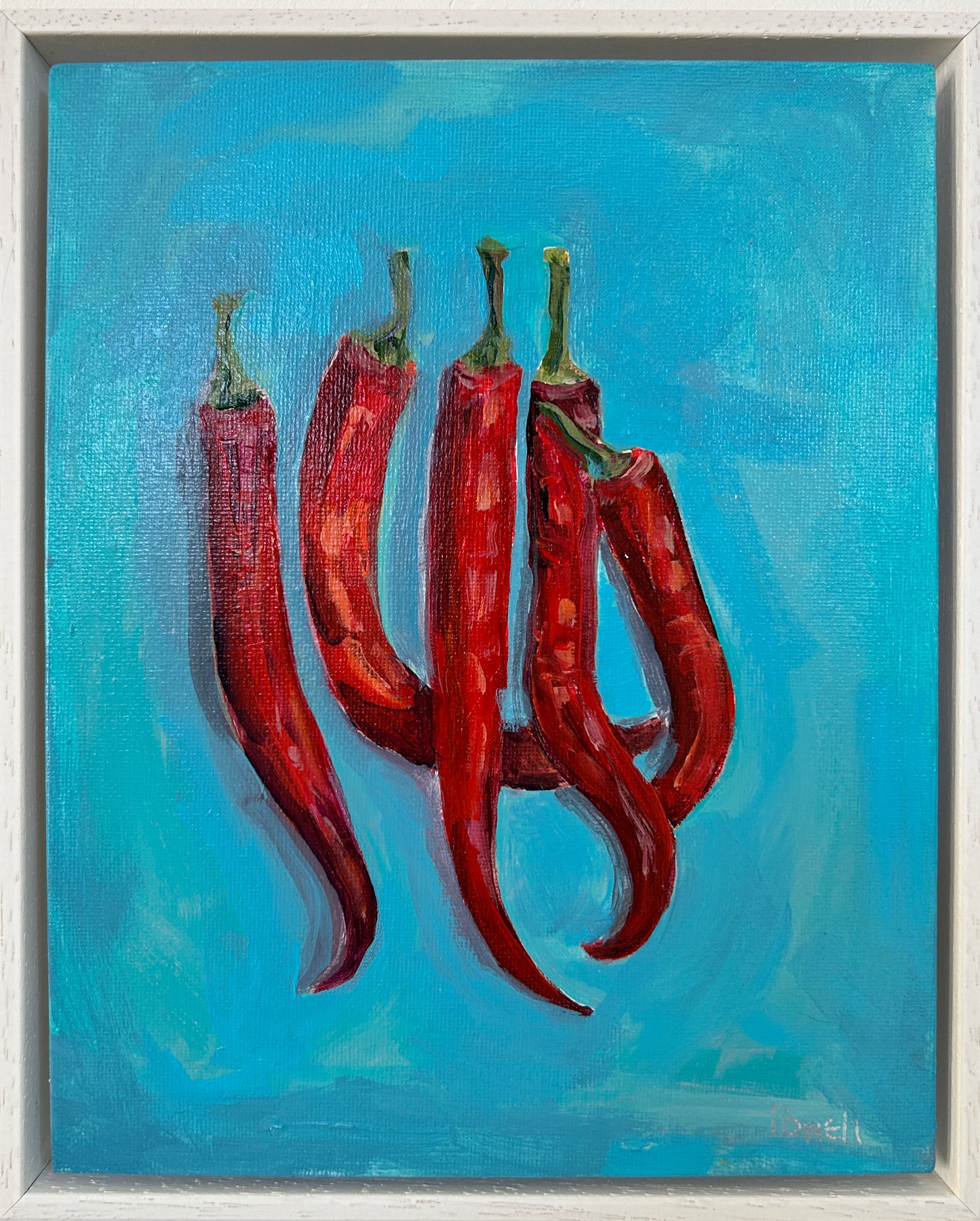 Red Hot Chilli Peppers original painting
