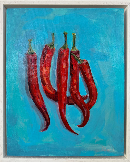 Red Hot Chilli Peppers original painting