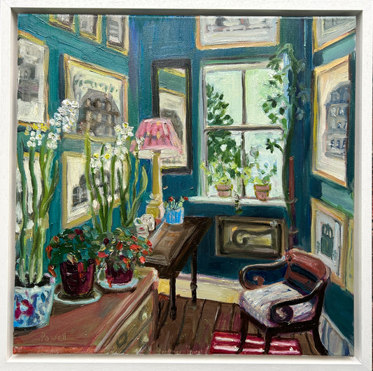 Early Morning in Anna’s Study original painting