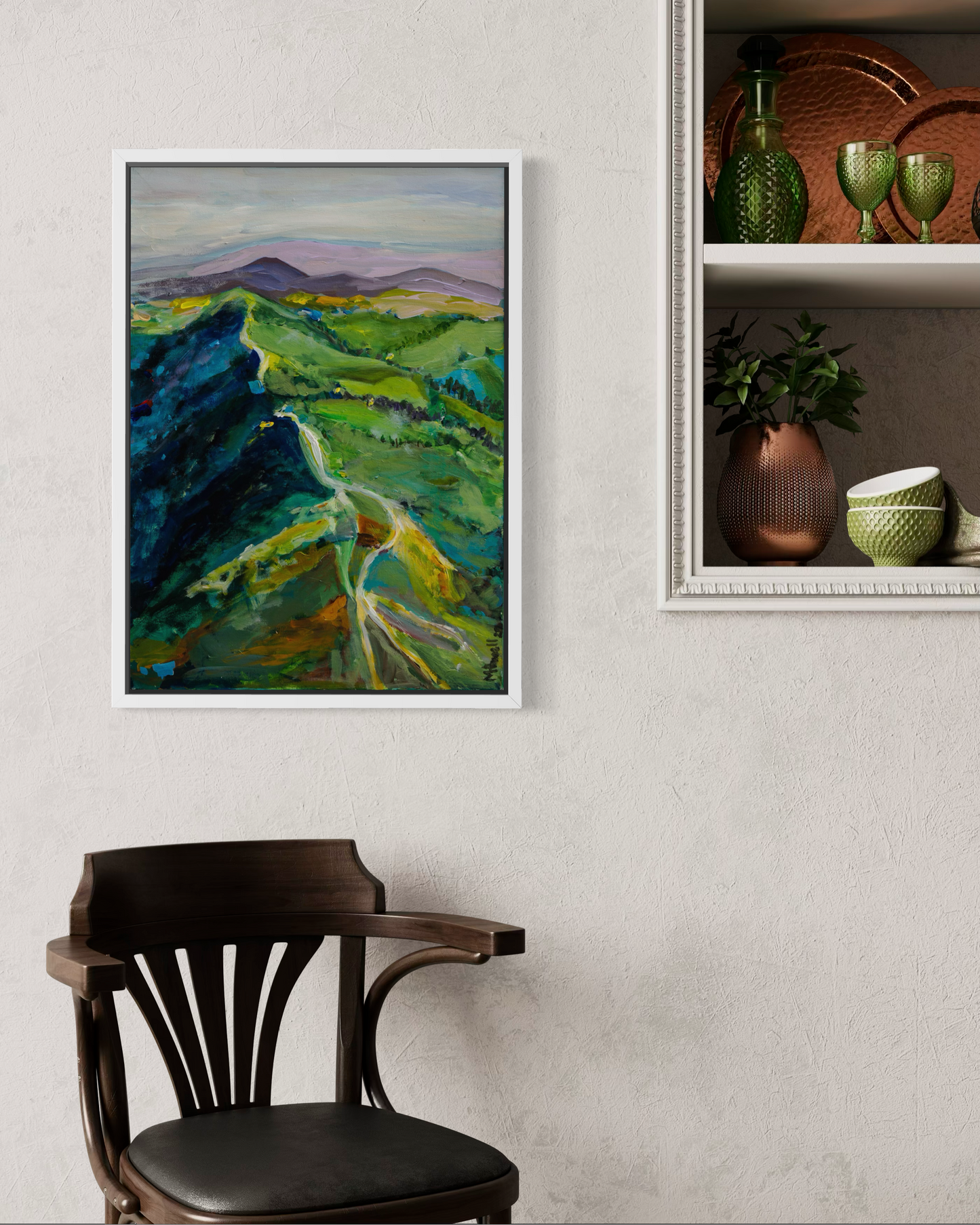 Malvern Hills Rhapsody original painting