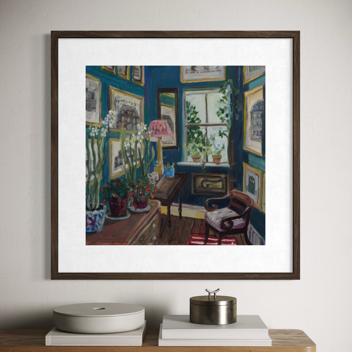 Early Morning in Anna’s Study- Print