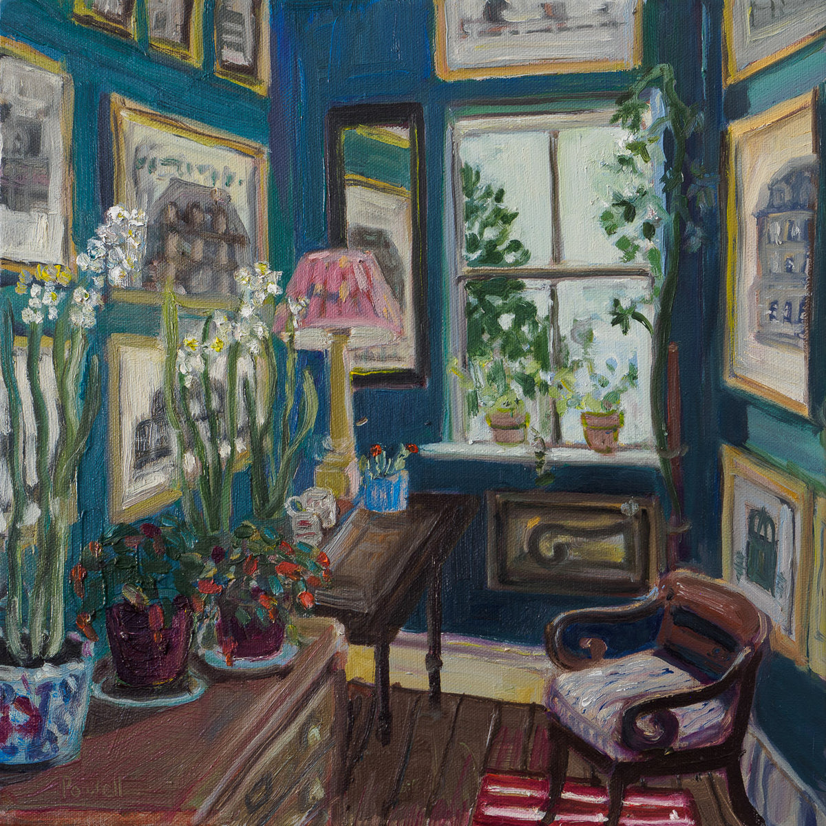 Early Morning in Anna’s Study- Print
