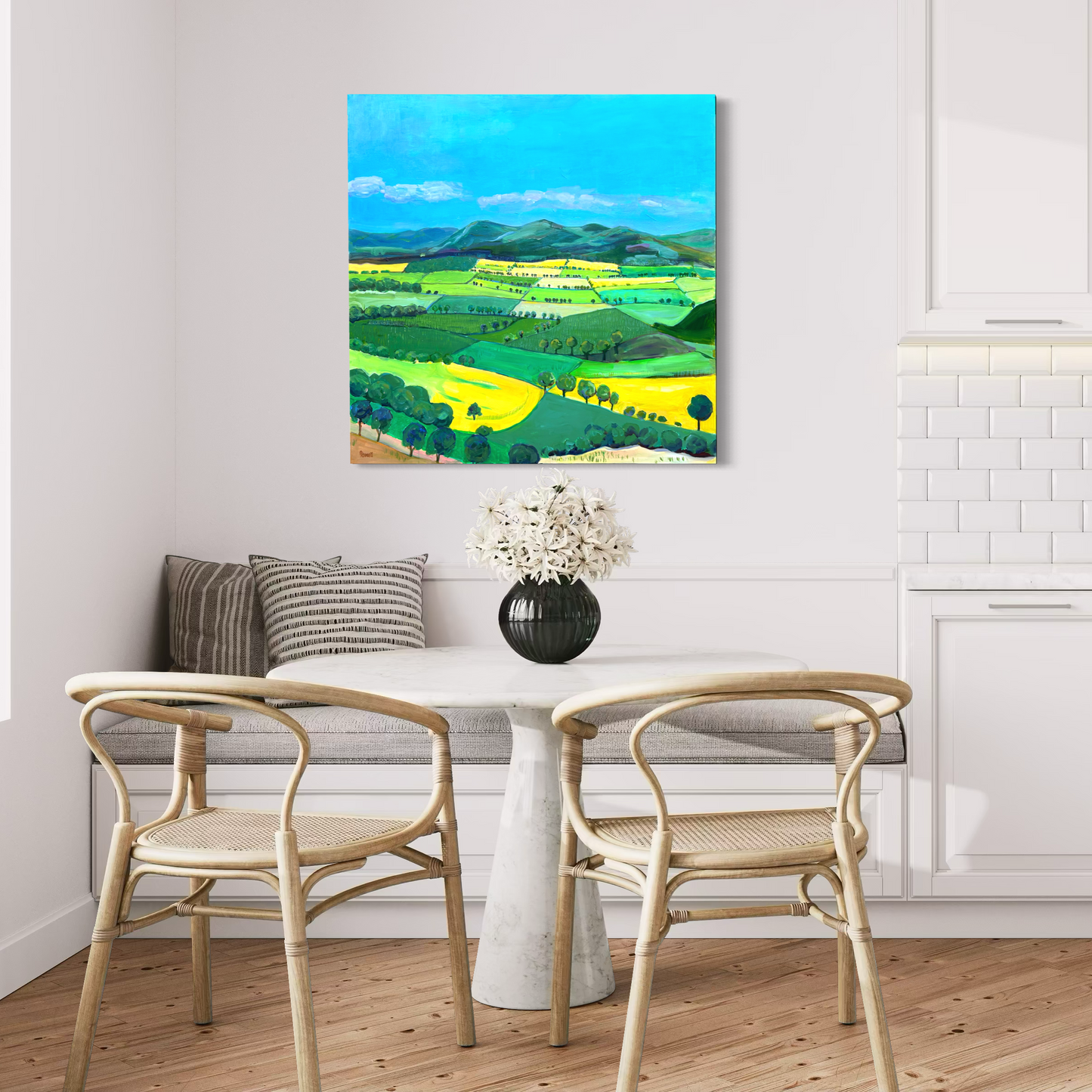 Malvern Hills - Pastoral Overture original painting