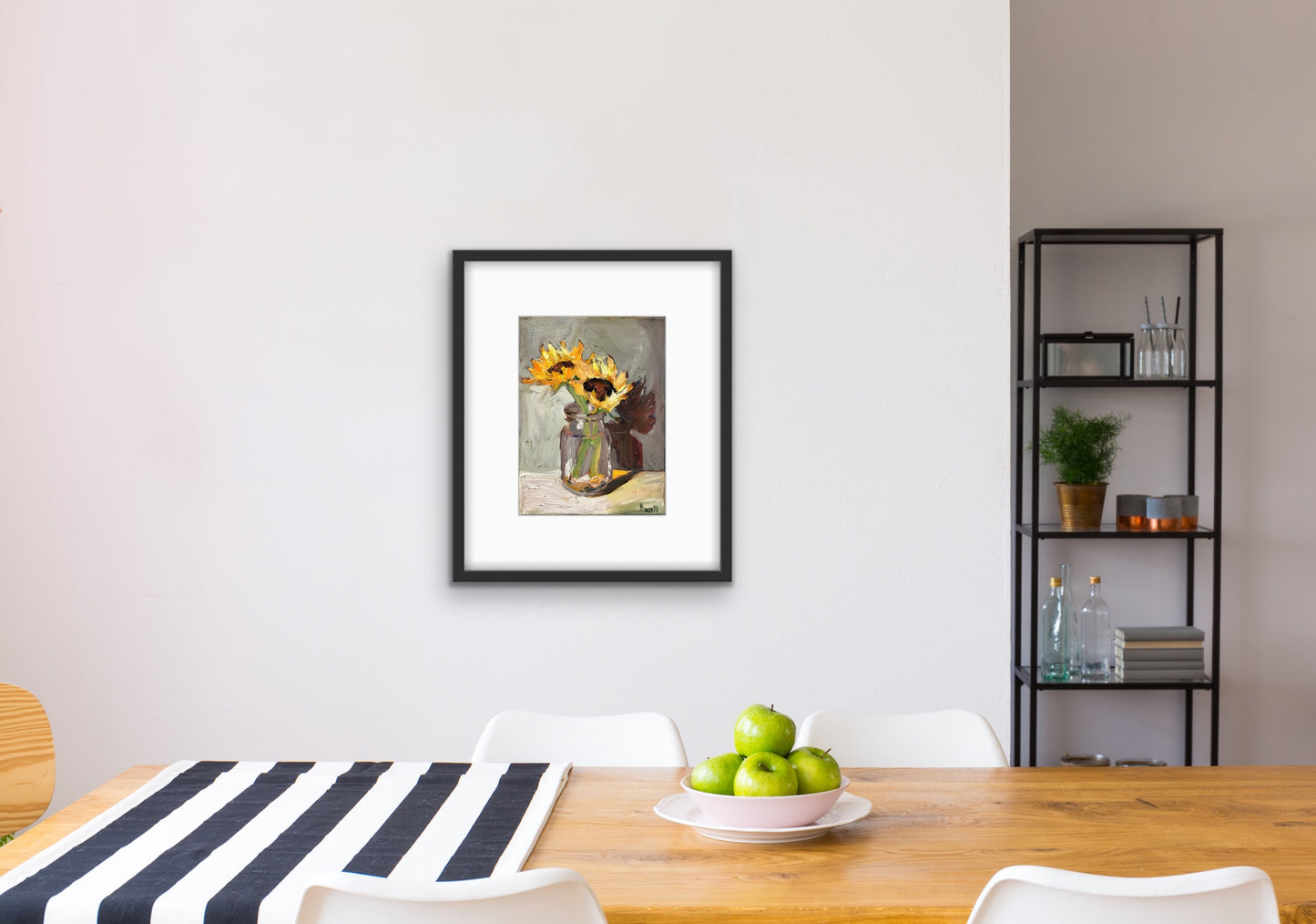 Sunflowers in a Glass Jar - Print